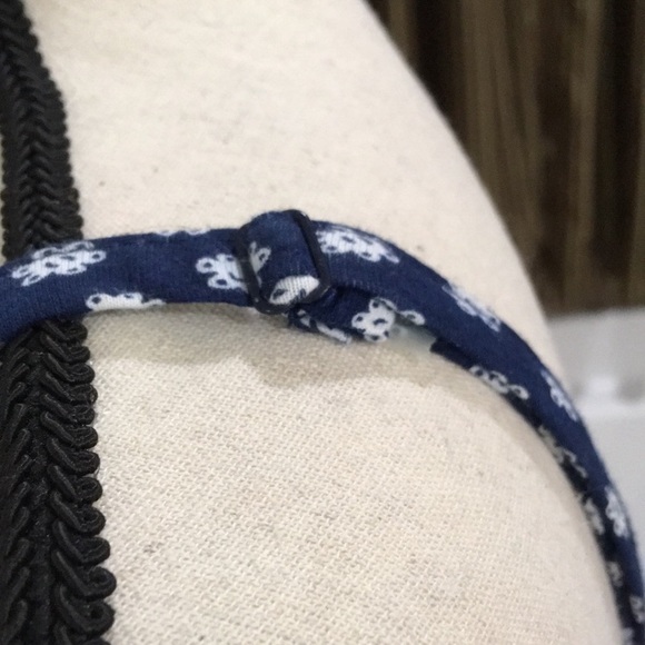 Navy & white cotton dress - Picture 5 of 7